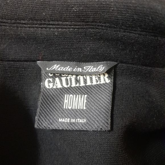 Vintage Jean Paul Gaultier Leather Trim Blazer Jacket Men's 38 US ~ RARE ~~~ HTF - Picture 8 of 8